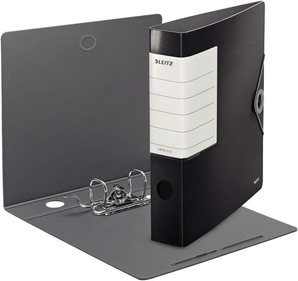 Leitz 11130095 Multi-Functional Folder Solid A4 2 Holes Black