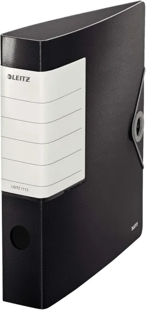 Leitz 11130095 Multi-Functional Folder Solid A4 2 Holes Black