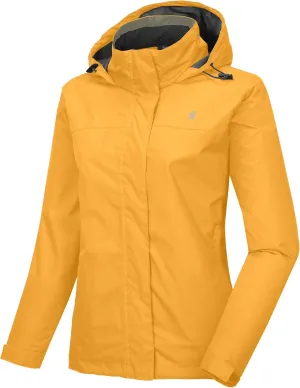 Little Donkey Andy Women’s Waterproof Rain Jacket Lightweight Outdoor Windbreaker Rain Coat Shell for Hiking, Travel