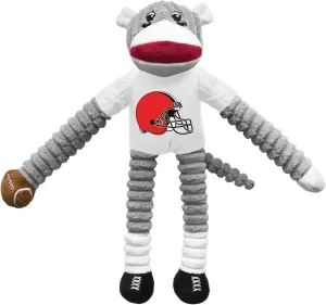 Littlearth NFL Unisex-Adult Sock Monkey Pet Toy