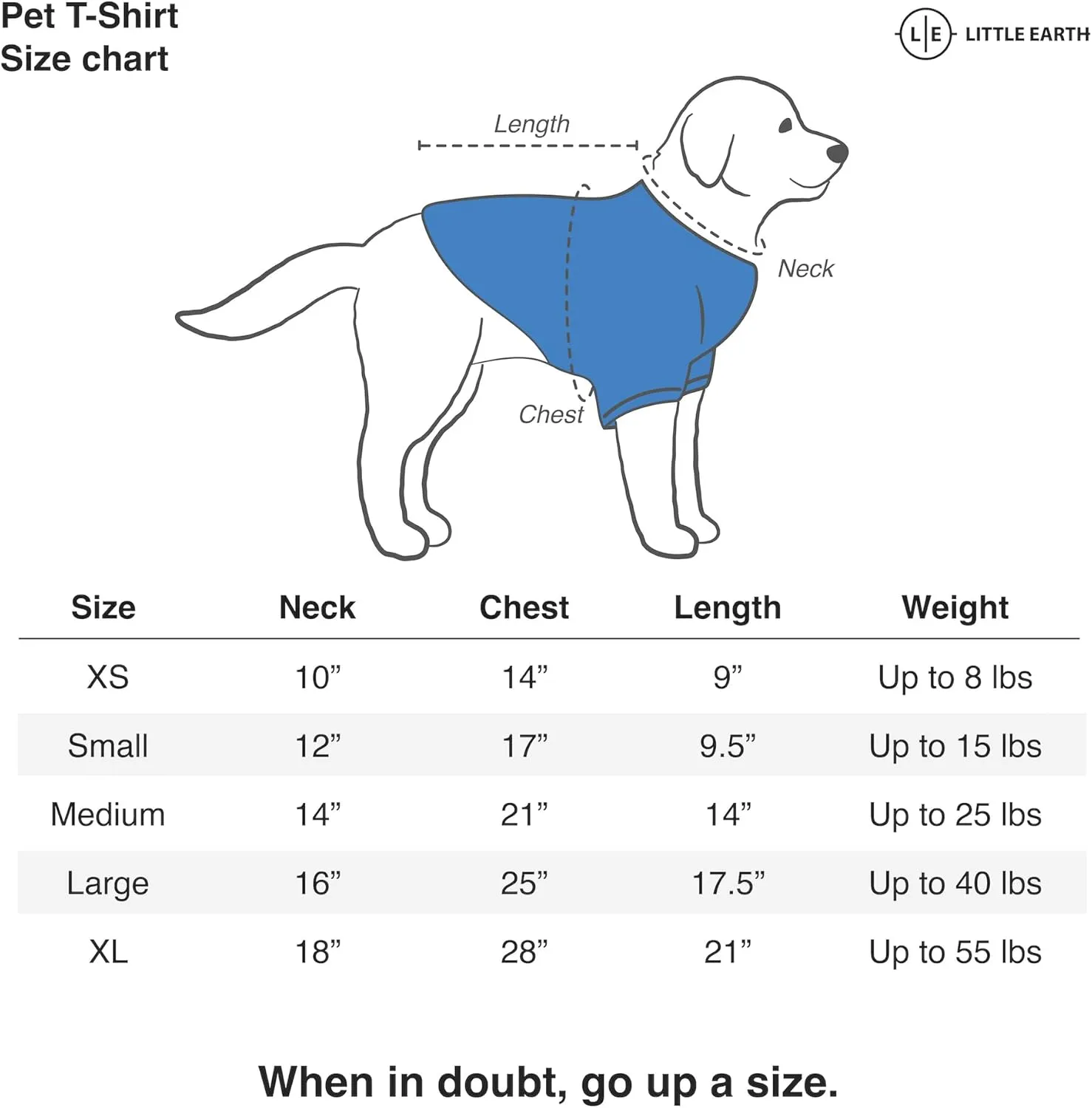 Littlearth NHL Pet T-Shirt