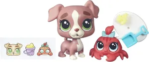 Littlest Pet Shop Pet Pawsabilities Boxer and Crab Doll