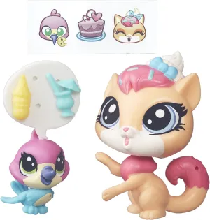Littlest Pet Shop Pet Pawsabilities Sugar Sprinkles and Hummy Jewelfeather