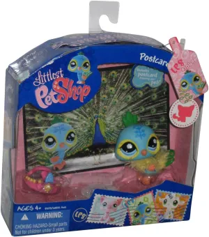 Littlest Pet Shop Series 3 Postcard Pets Peacock