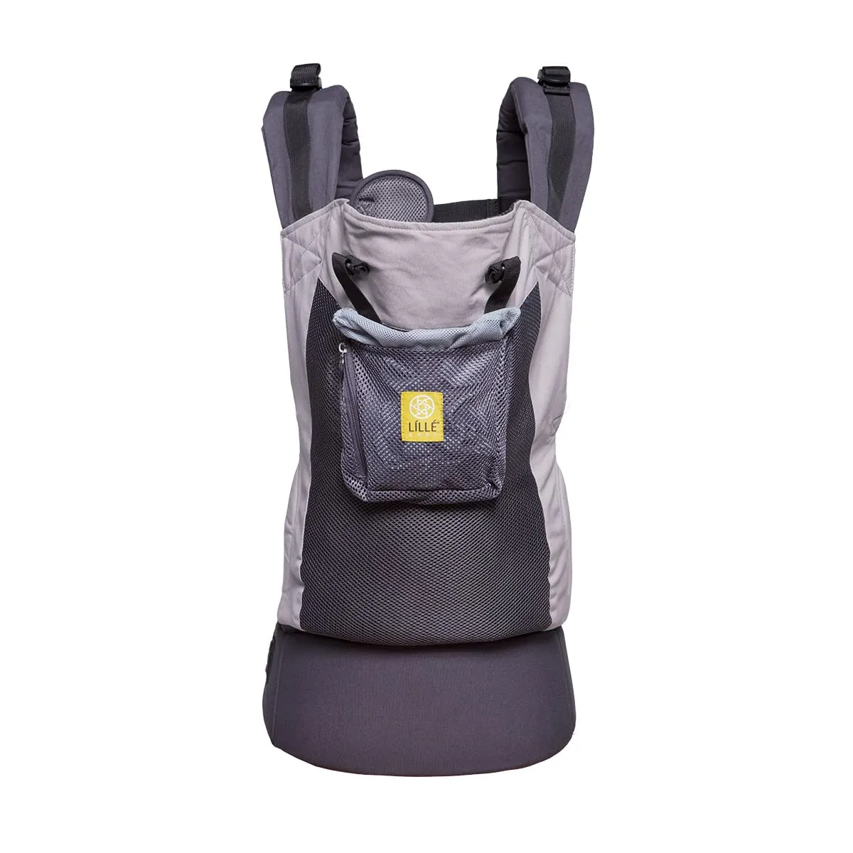 LÍLLÉbaby 3-in-1 Ergonomic CarryOn Airflow Toddler Carrier with Lumbar Support & Breathable Mesh (25-60 lbs), Supportive & Comfortable, Multi-Position Carrying for Hiking & Travel (Charcoal/Silver)