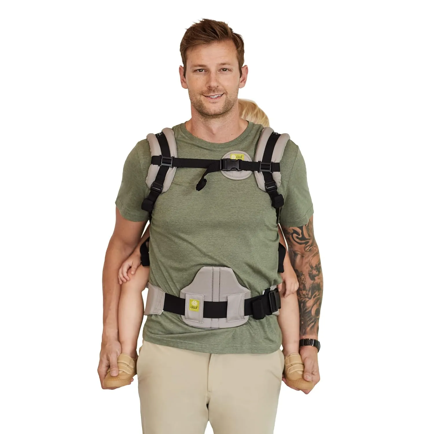 LÍLLÉbaby 3-in-1 Ergonomic CarryOn Airflow Toddler Carrier with Lumbar Support & Breathable Mesh Lining (25-60 lbs), Supportive & Comfortable, Multi-Position Carrying for Hiking & Travel (Mist)