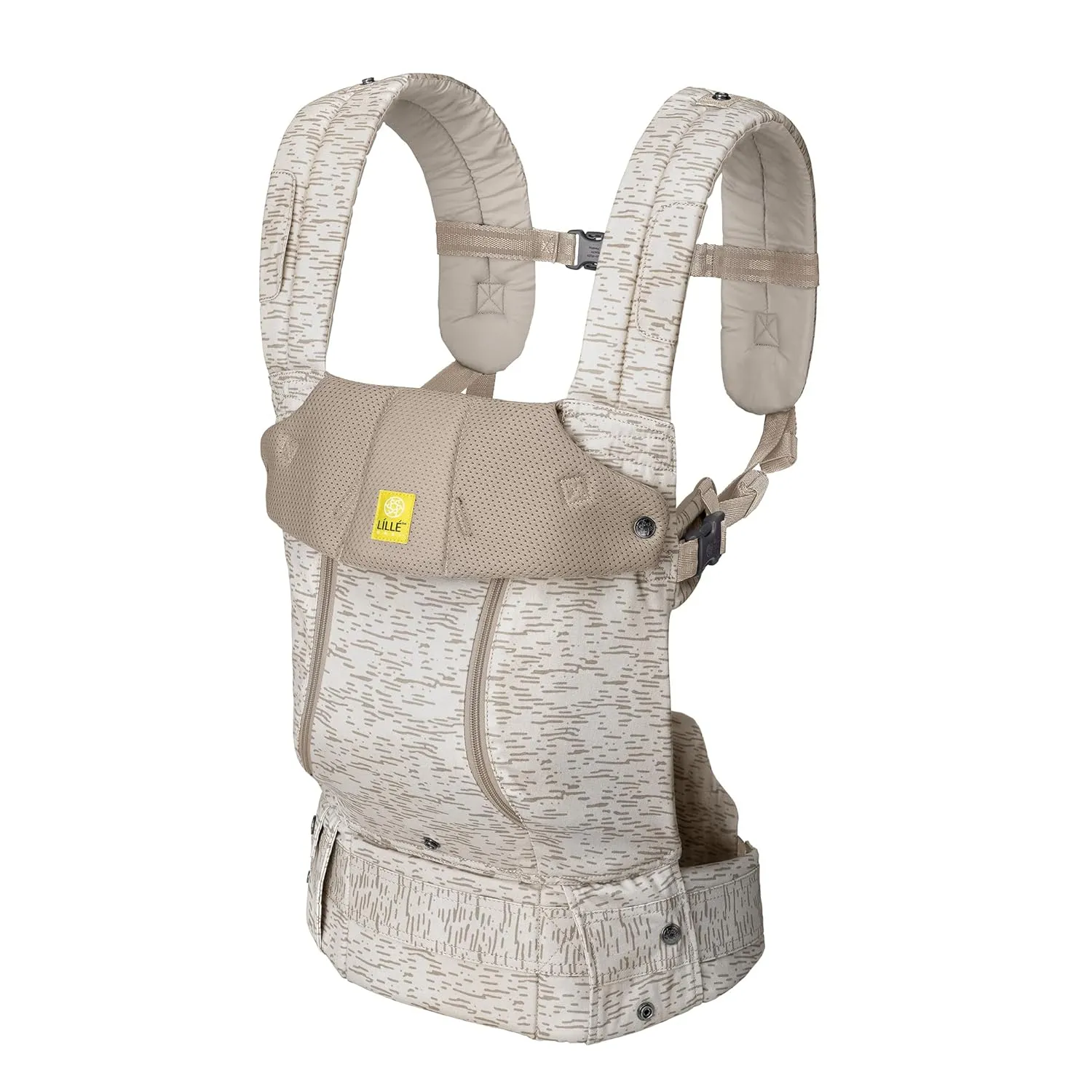 LÍLLÉbaby Complete All Seasons Ergonomic 6-in-1 Baby Carrier Infant to Toddler with Lumbar Support (7-45 Pounds), 360 Degree Baby Wearing & Multi-Position, Inward & Outward Facing (Coastal Sands)
