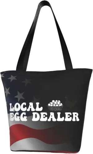 Local Egg Dealer Fashion Shoulder Bag Large Capacity For Man Or Woman
