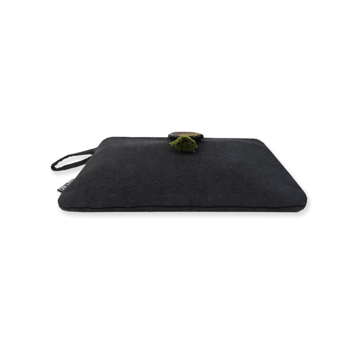 Long Plain Wallet - Black