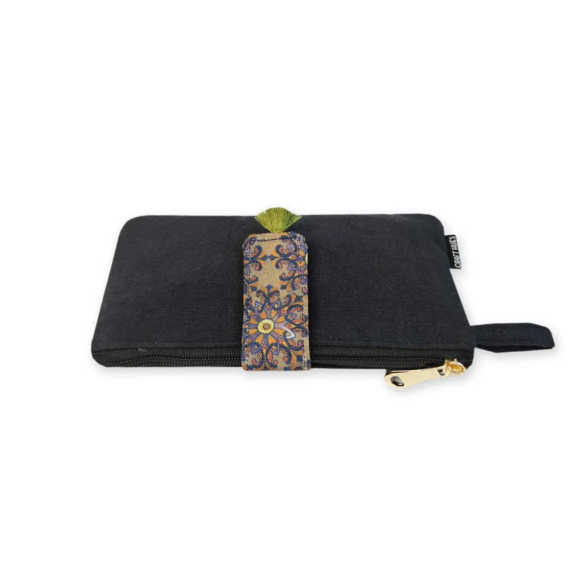 Long Plain Wallet - Black