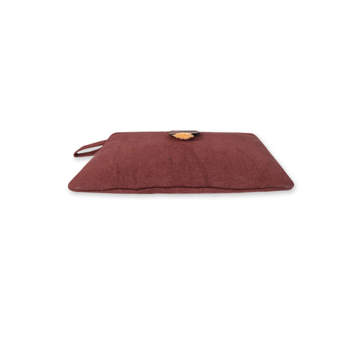 Long Plain Wallet - Maroon