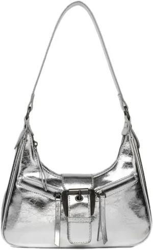 Maillard Vintage Shoulder Bag - Retro Crescent Crossbody Purse for Women, Stylish Underarm