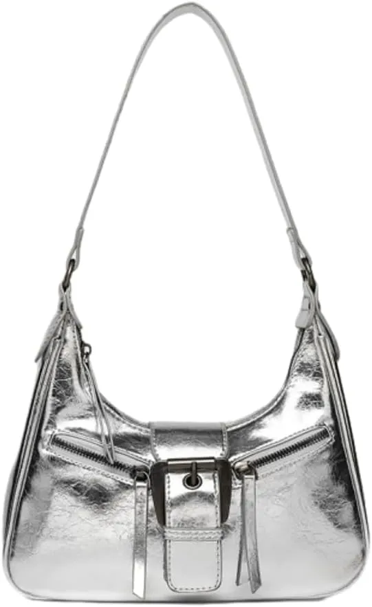 Maillard Vintage Shoulder Bag - Retro Crescent Crossbody Purse for Women, Stylish Underarm