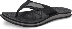 MALIDA Mens Flip Flops Non-Slip Bathroom Shower Shoes Cushion foam Indoor and Outdoor Thong Sandals