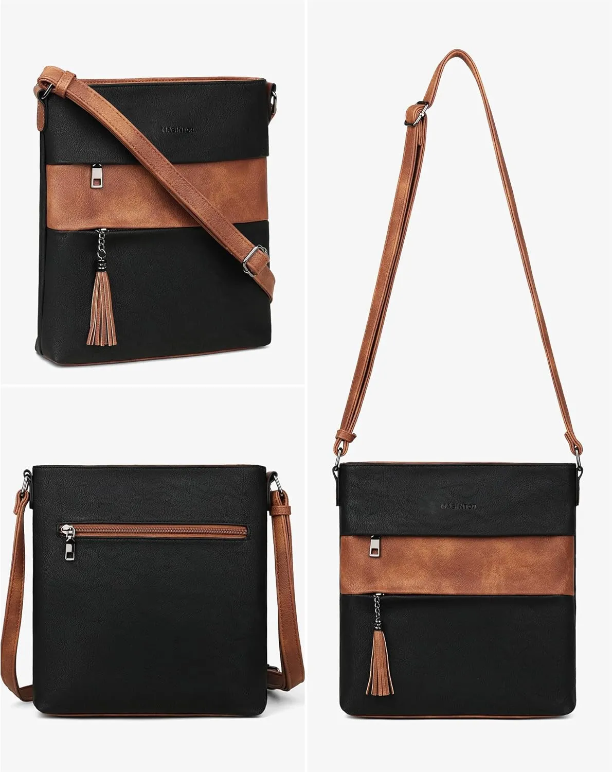 MASINTOR Crossbody Bags For Women, Stylish and Lightweight Shoulder Bag with Large Capacity, Crossbody Purse for Everyday Use