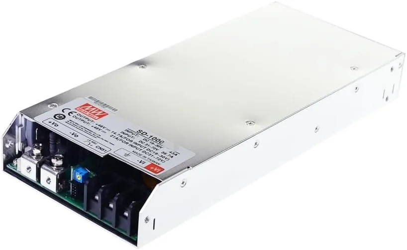 Mean Well SD 1000W 60A Power Supply Converter SD-1000L-12 DC/DC Single Output Switching Power Supply Driver Transformer