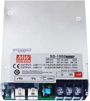 Mean Well SD 1000W 60A Power Supply Converter SD-1000L-12 DC/DC Single Output Switching Power Supply Driver Transformer
