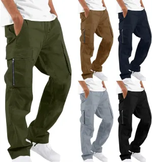 Men's Cargo Work Pants Quick Dry Waterproof Lightweight Tactical Pants Travel Fishing Camping Outdoor Pants