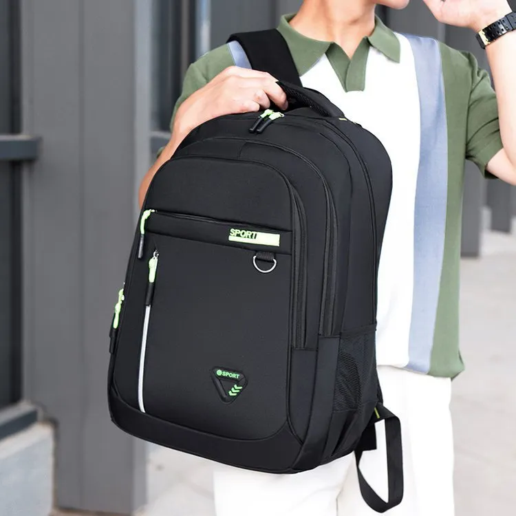 Men's Fashion Trendy Nylon Cloth Large Capacity Backpacks