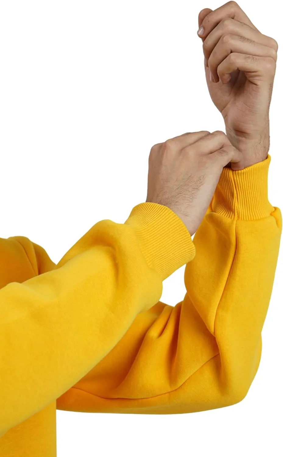 Men's Fleece Hoodie Pullover Long Sleeve Hooded Sweatshirt Drawstring Kangaroo Pocket Athletic Hoodies