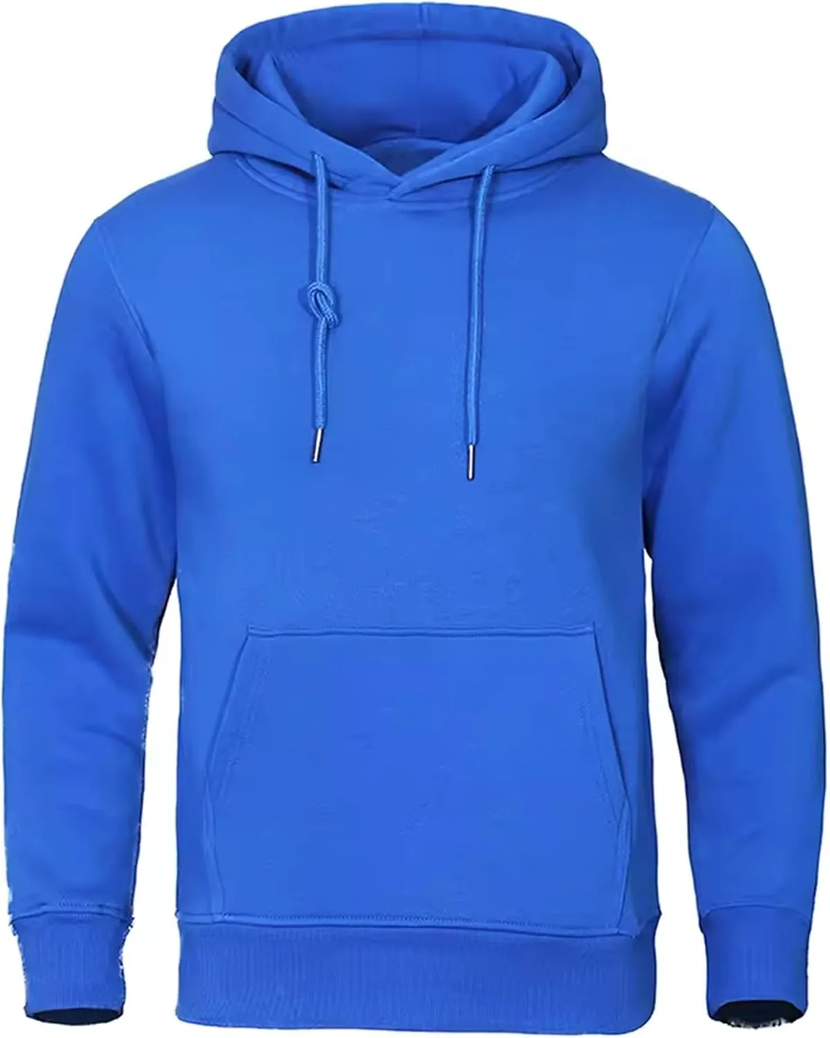 Men's Fleece Hoodie Pullover Long Sleeve Hooded Sweatshirt Drawstring Kangaroo Pocket Athletic Hoodies
