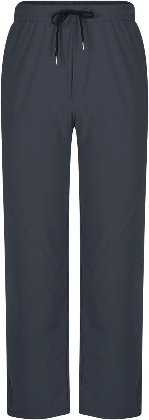 Mens Joggers Athletic Lightweight Active Sweatpants Drawstring Trendy Travel Casual Sport Running Pants with Pockets