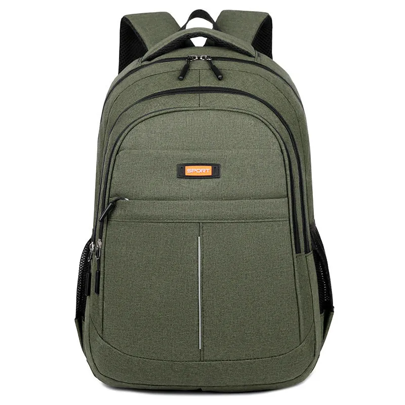 Men's Junior High College Waterproof Large Capacity Backpacks