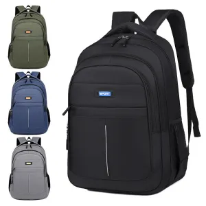 Men's Junior High College Waterproof Large Capacity Backpacks