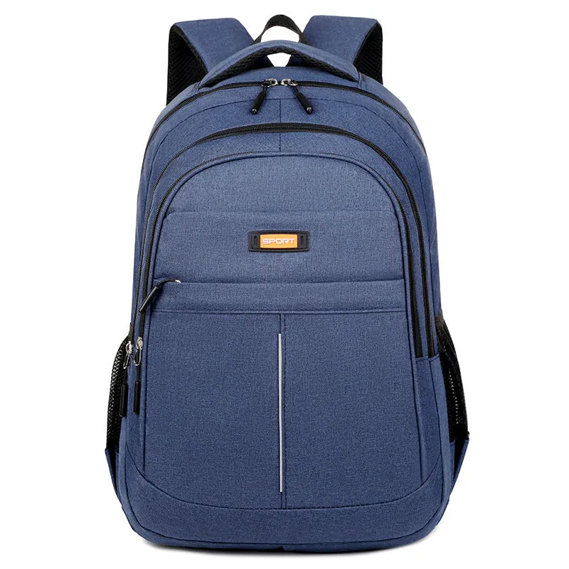 Men's Junior High College Waterproof Large Capacity Backpacks