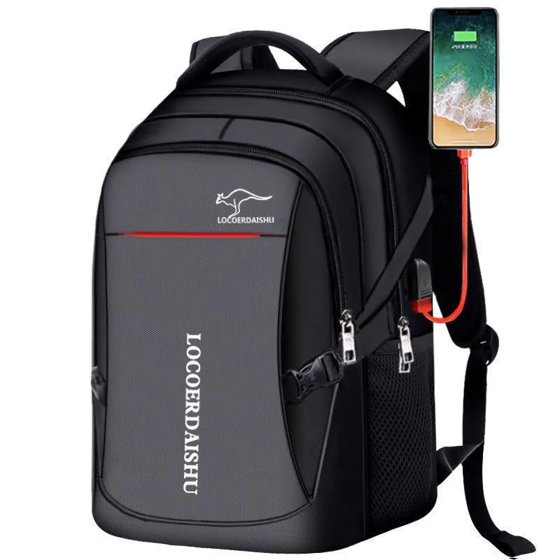 Men's Korean Trendy Large Capacity High Junior Backpacks
