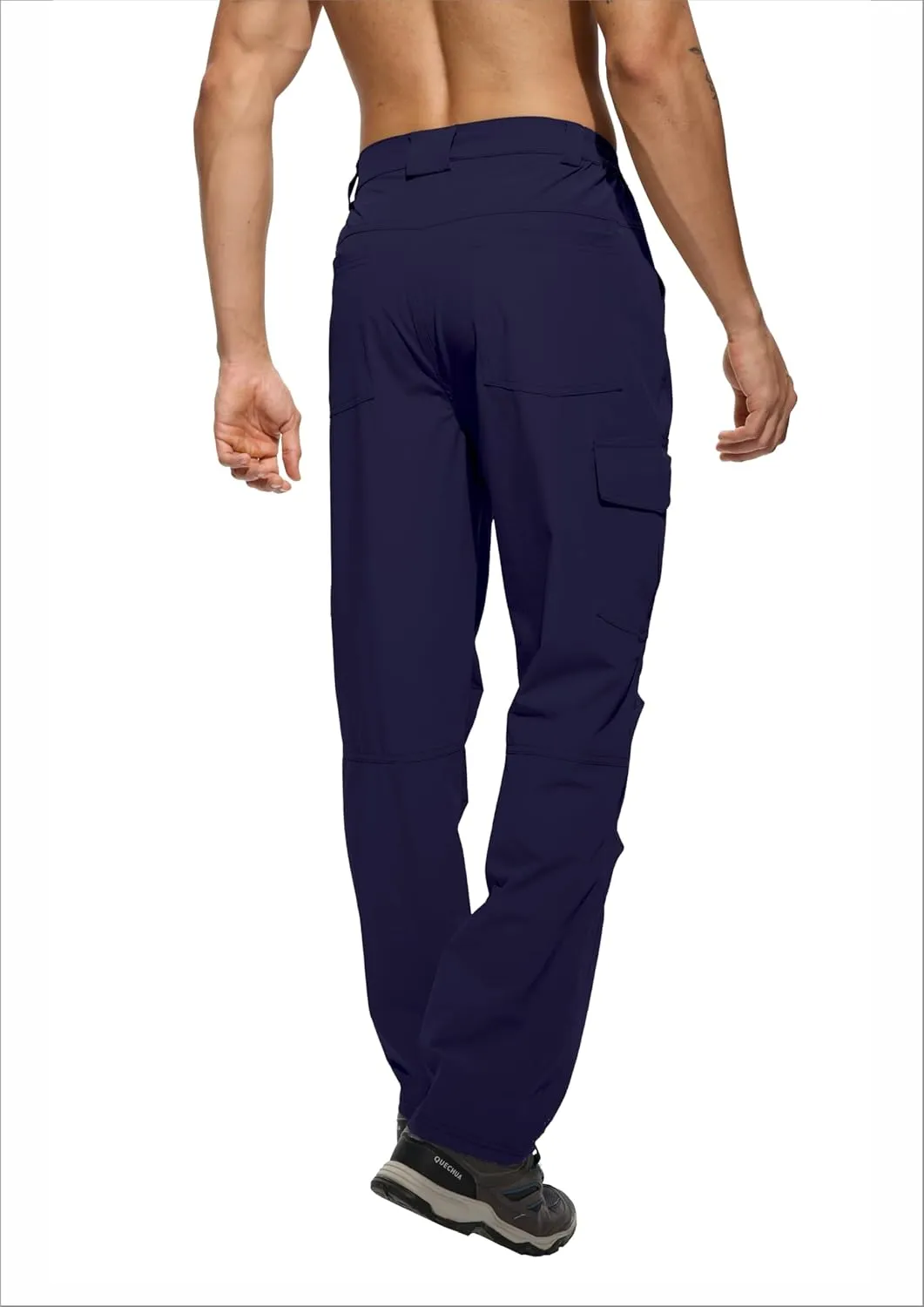 Men's Lightweight Hiking Cargo Pants Waterproof Quick Dry Travel Climbing Camping Fishing Mens Work Pants Outdoor