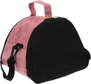 MERRYHAPY Pet Outing Bag for Small Animals Travel Hamster Carrier Guinea Pig Carrier Rat Bag Breathable Mesh