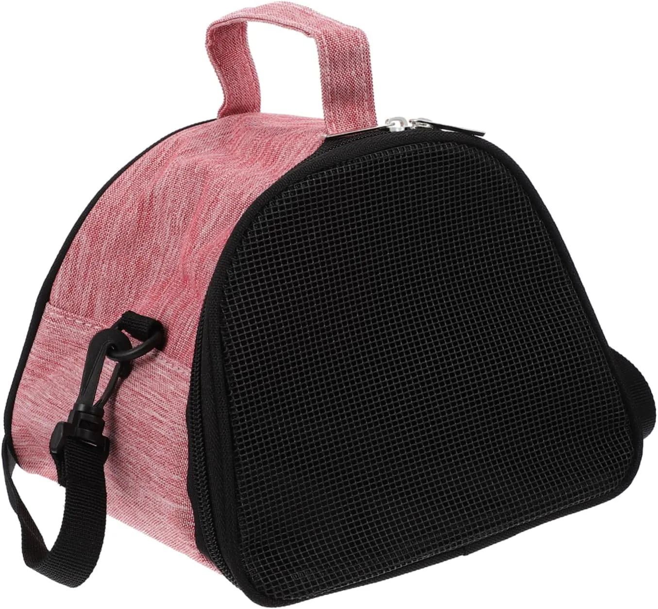 MERRYHAPY Pet Outing Bag for Small Animals Travel Hamster Carrier Guinea Pig Carrier Rat Bag Breathable Mesh