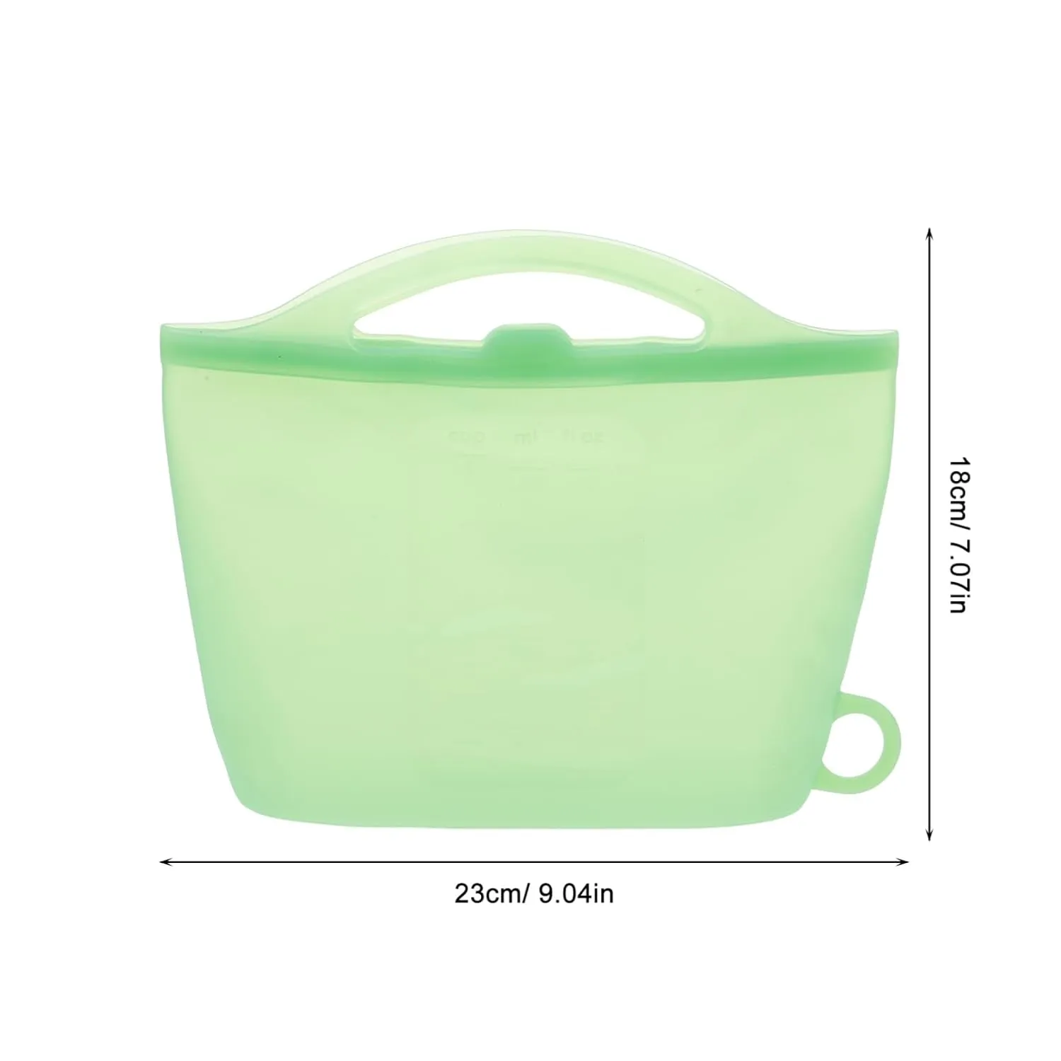Microwave Storage Bag Reusable Steam Bag for Vegetables Fruits Durable Lightweight and Versatile Food Container for Leftovers and Milk