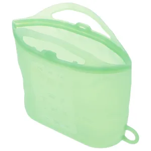 Microwave Storage Bag Reusable Steam Bag for Vegetables Fruits Durable Lightweight and Versatile Food Container for Leftovers and Milk