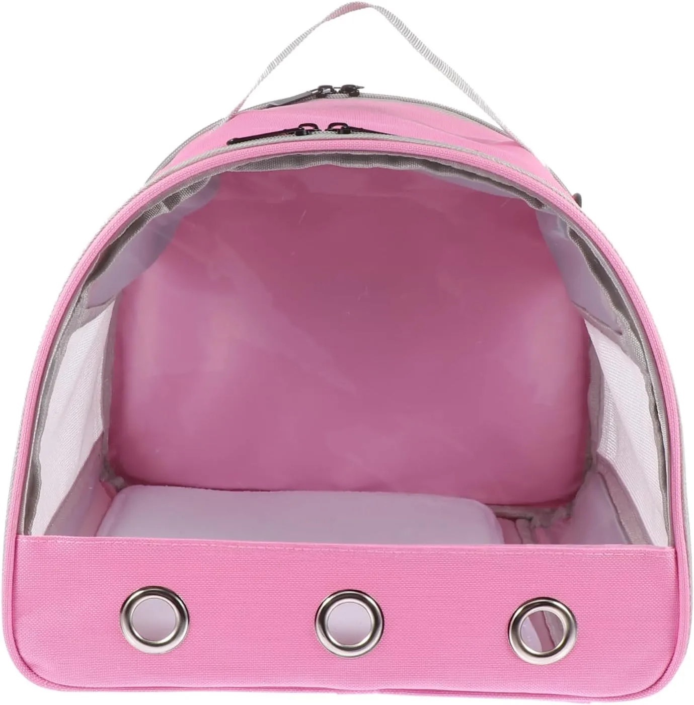 Mipcase Mini Hamster Travel Bag Portable Carrier Cage for Rats Outdoor Pet Sling Easy to Clean Window to Observe