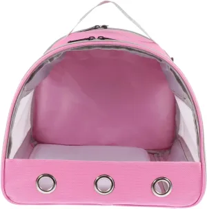 Mipcase Mini Hamster Travel Bag Portable Carrier Cage for Rats Outdoor Pet Sling Easy to Clean Window to Observe