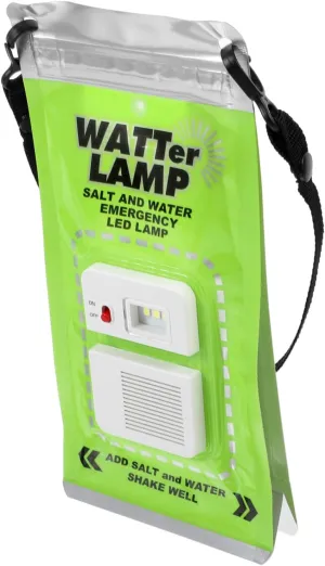 Mipcase Salt Water Lamp No Battery Emergency Lamp Led Camp Light for Outdoor Activities