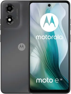 Motorola Moto E14 XT2421-12 Dual Sim | 2GB Ram   64GB Storage | GSM Factory Unlocked | International Model - (Gray)