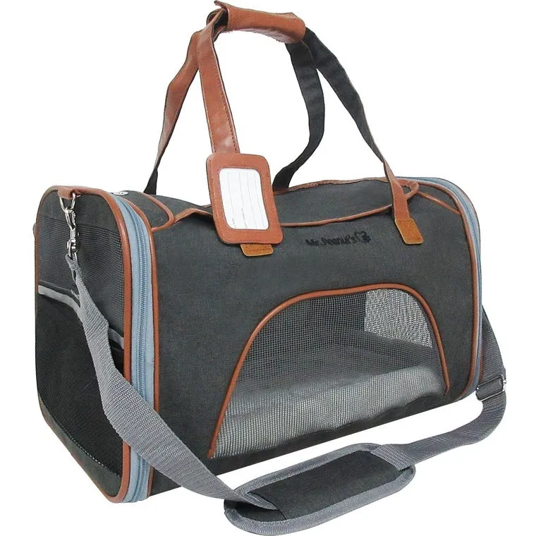 Mr. Peanut's Gold Series Big Apple XL Size Airline Compliant Expandable Pet Carrier