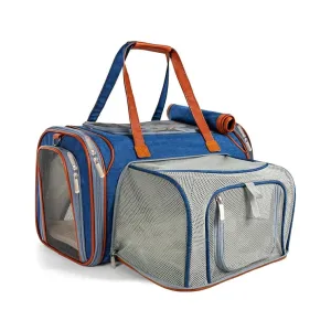 Mr. Peanut's Gold Series Big Apple XL Size Airline Compliant Expandable Pet Carrier