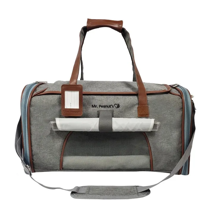 Mr. Peanut's Gold Series Big Apple XL Size Airline Compliant Expandable Pet Carrier