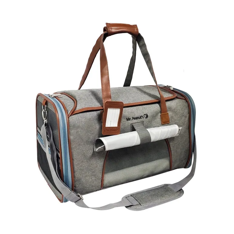 Mr. Peanut's Gold Series Big Apple XL Size Airline Compliant Expandable Pet Carrier
