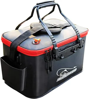 Multi-Functional EVA Foldable Fish Bag for Outdoor - Live Fish Lures and Protection Containers - 8GAL, 6GAL, 4.8GAL, 3GAL
