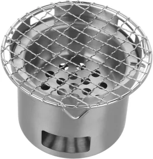 Multi-functional Stainless Steel Grill Portable Outdoor Grill Camping Stove Bbq Supply Small Metal