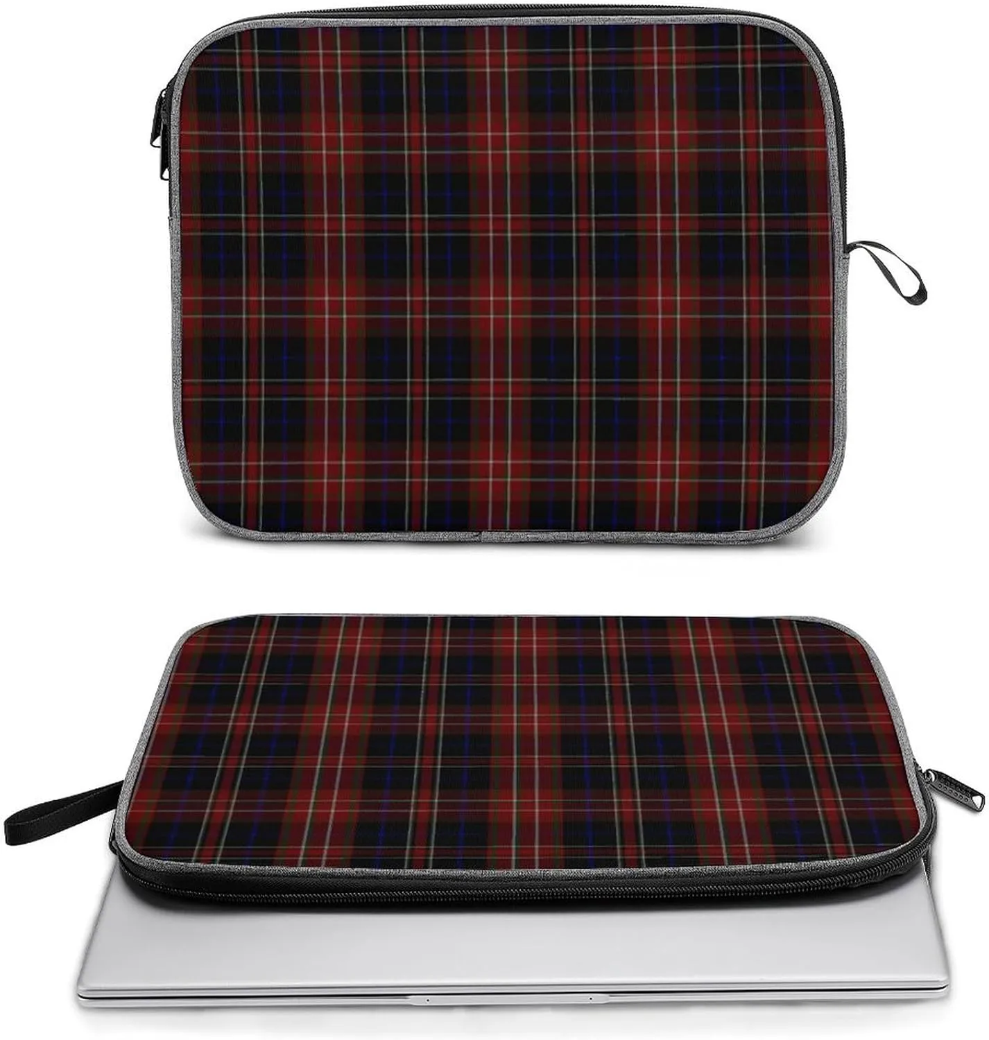 Murray Tartan Large Capacity Portable Laptop Case Unisex