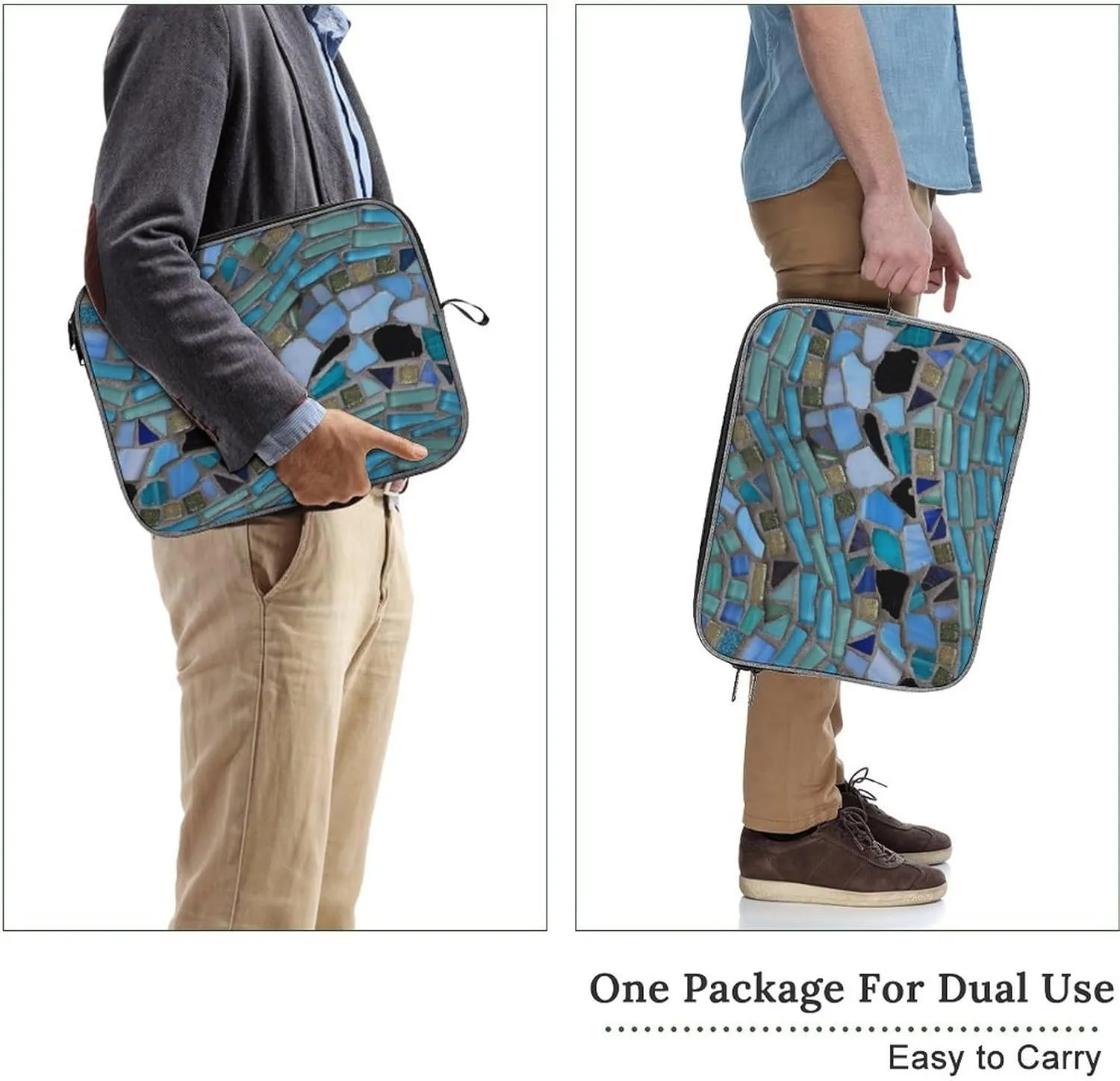 Murray Tartan Large Capacity Portable Laptop Case Unisex