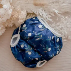 My Little Gumnut - BOHO NAVY - swimming nappy (18-36months)