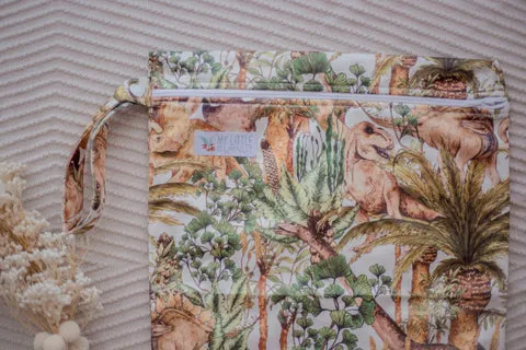 My Little Gumnut - DINO LAND - Large Wet bag