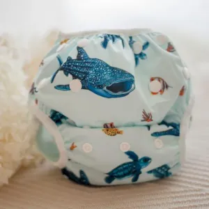 My Little Gumnut - MARINE LIFE - swimming nappy (18-36months)